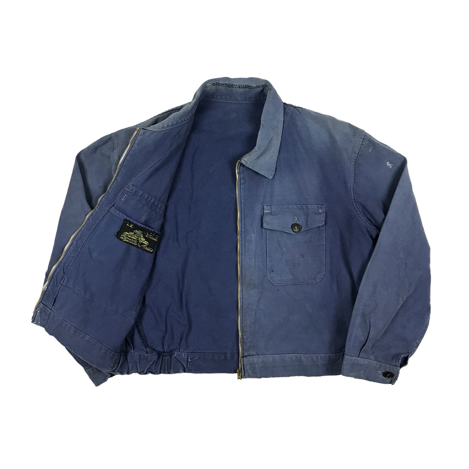 Faded "Le Mont Saint Michel" Spencer Jacket 8