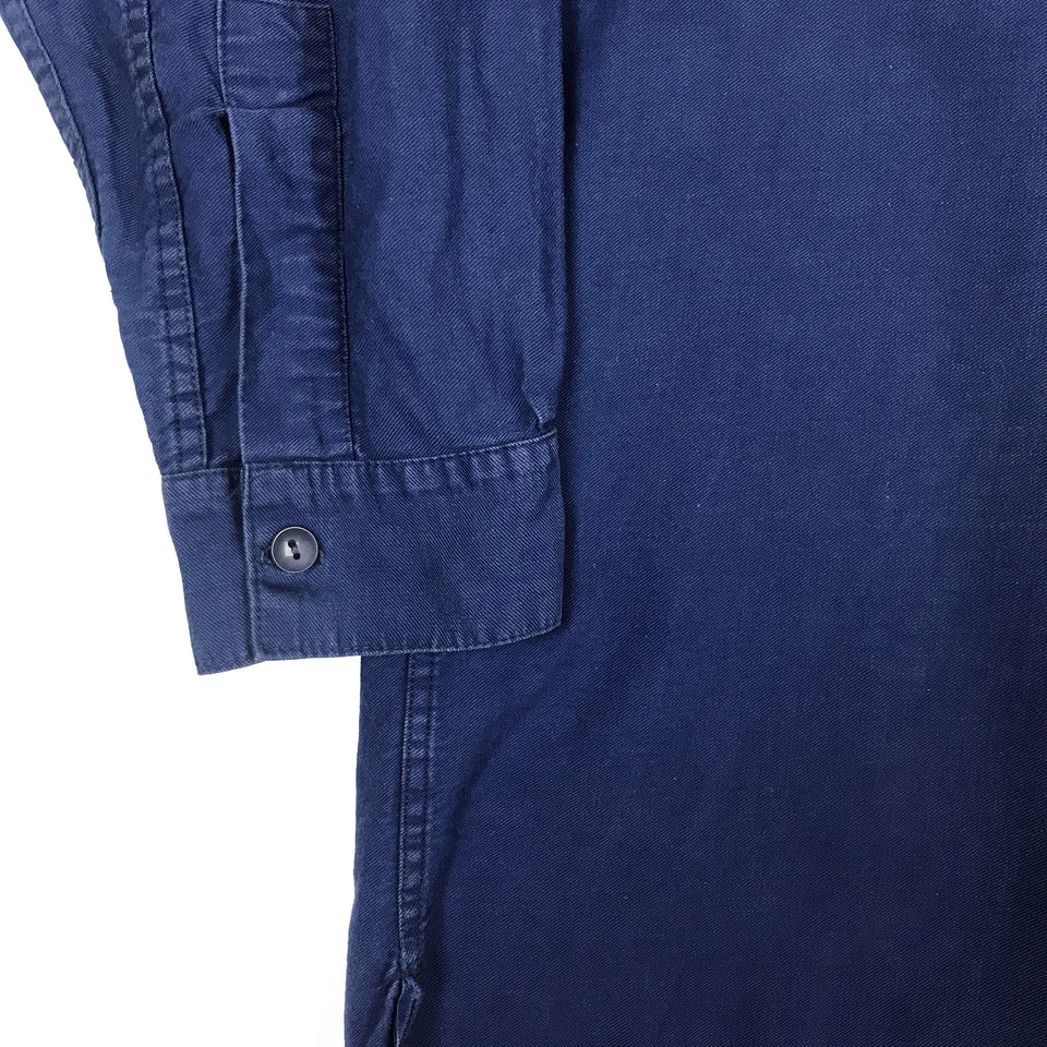 Indigo Blue Worker Shirt 2