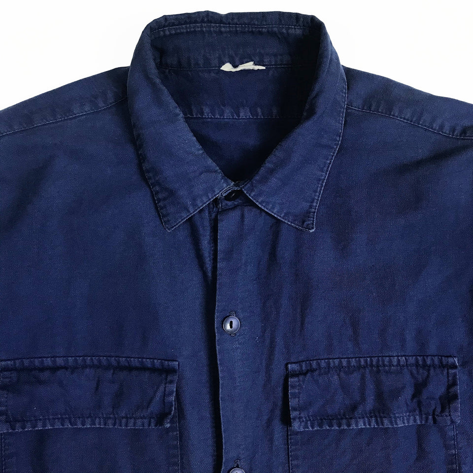 Indigo Blue Worker Shirt 3