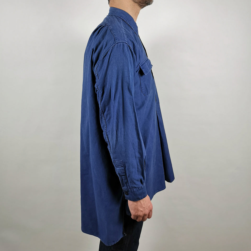 Indigo Blue Worker Shirt 9