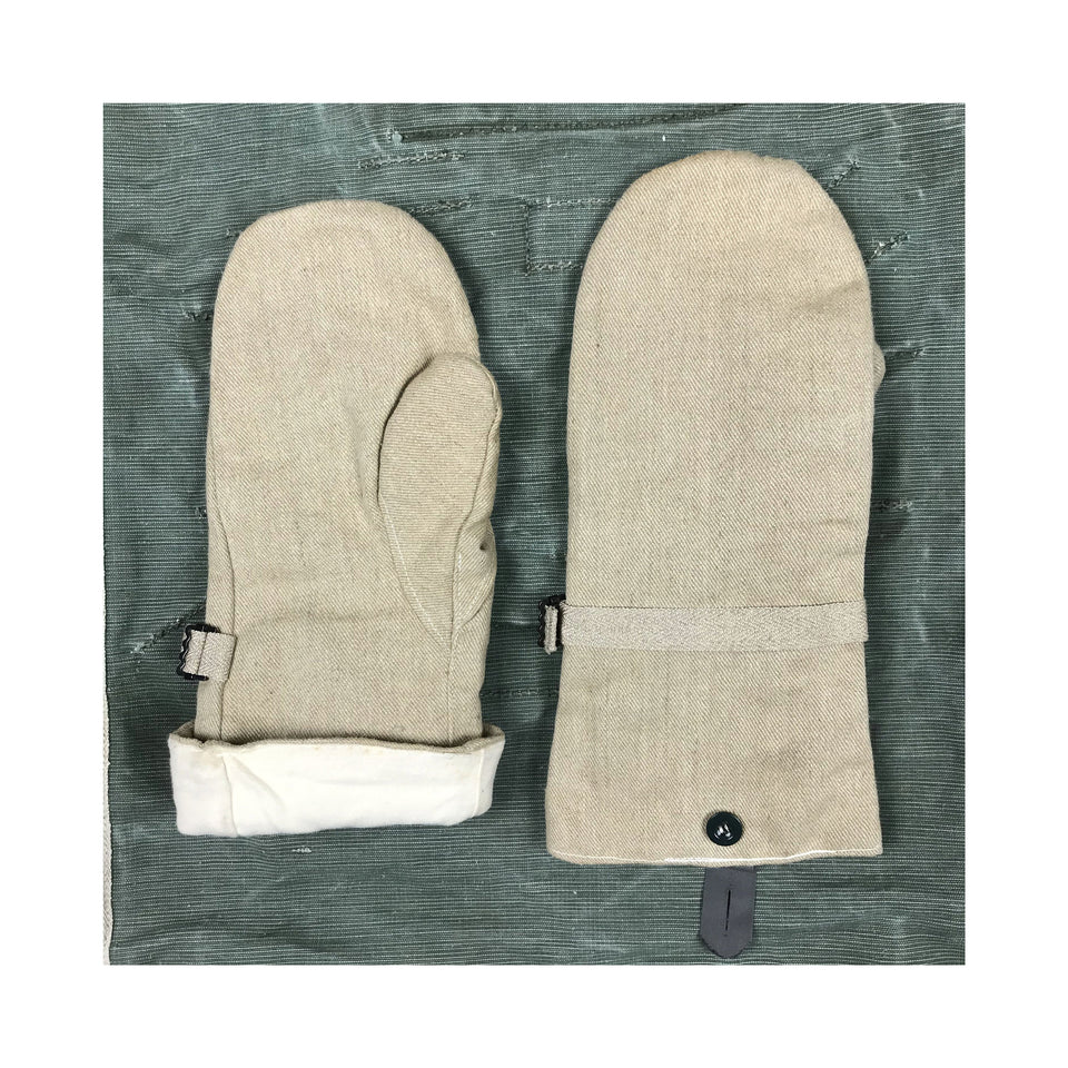 Swiss Army Canvas Mittens 1