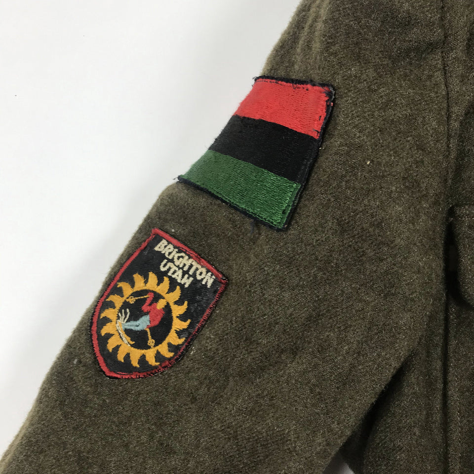 1950's French Military Wool Spencer Jacket  3