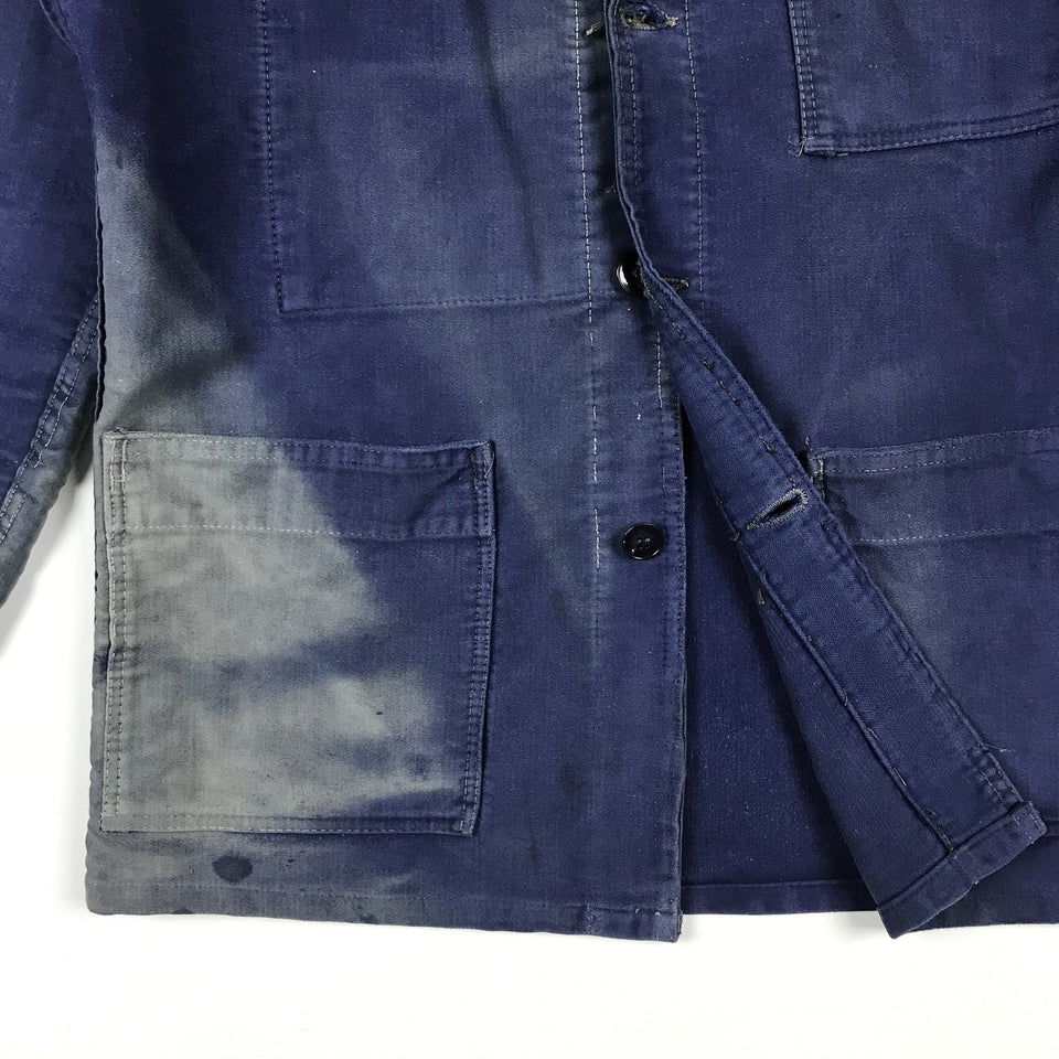 Faded "Le pigeon voyageur" Moleskin Chore Jacket  3